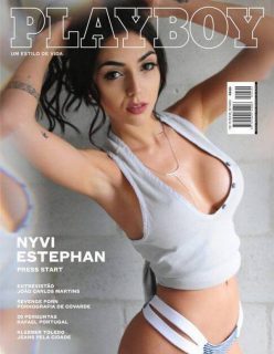 Youtuber Nyvi Estephan Pelada Nua na Playboy