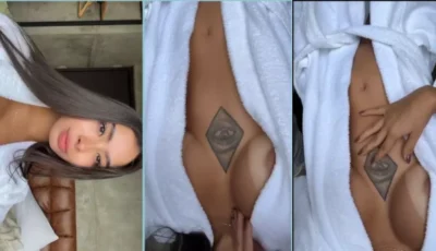 Daniela Antury fez um video provocando