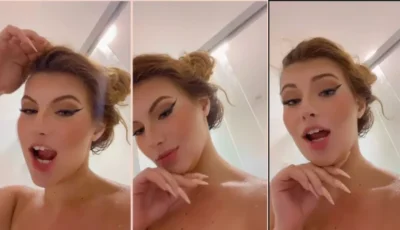 Caiu na net a Giovana Grecco pelada no banho