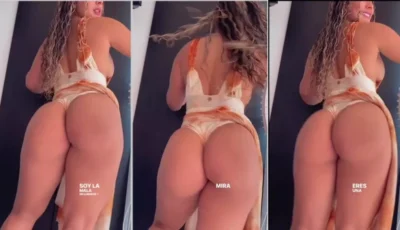 Karmen Mestre bunduda latina mostrando seu rabo gg