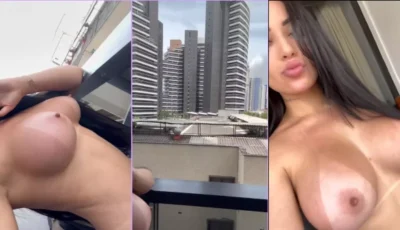 Michele Braga tetuda turbinada sexy se exibindo