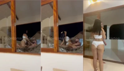 Jordana Ricarte gata latina em video sensual de shortinho na buceta