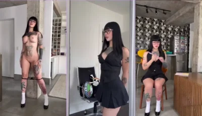 Lai Dawud porno grátis da tatuada de vestido preto
