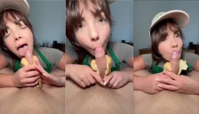 Safada salmunozz chupando o pau grande