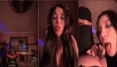 Stripchat com amadora garota de máscara na webcam