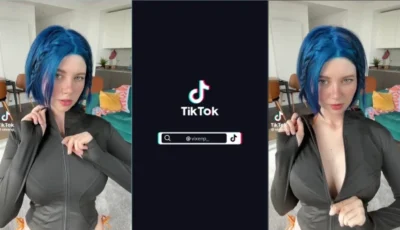 Video da vixenp se exibindo no tiktok