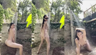 Hungdoll travesti safada pelada tocando a rola