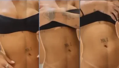 Lary Bottino privacy da peituda filmando corpo nua