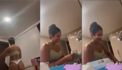 Casal top bessa video safado da peituda na cozinha