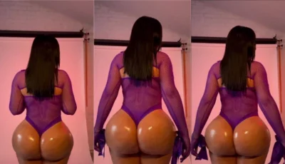 Delícia da Paige Jordae exibindo o bundão grande