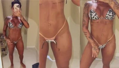 Gabi Sousa privacy gostosa de cuzão com calcinha socada