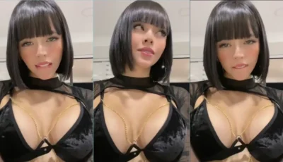 Luna Vitaler peituda bem gata sexy se exibindo