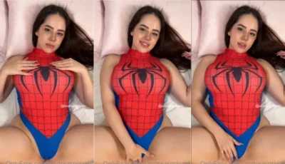 Andreasprivate fazendo carinho na xota