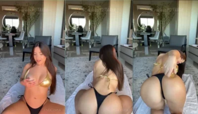 Dyh Costa de quatro mostrando a bundona deliciosa