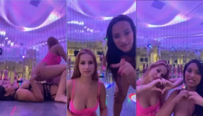 Mala Pink bucetuda gata delícia na dança sexy