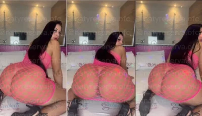 Natyofc sem calcinha exibindo a bunda enorme