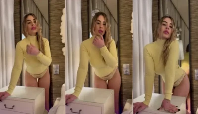 Vazou a Coelhinha Do Hype se exibindo toda