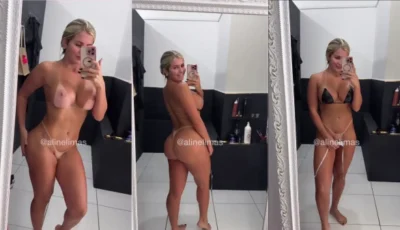 Video amador da Aline Limas se exibindo toda gostosa