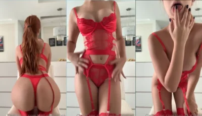 Video da mãe Mala Pink se exibindo de lingerie