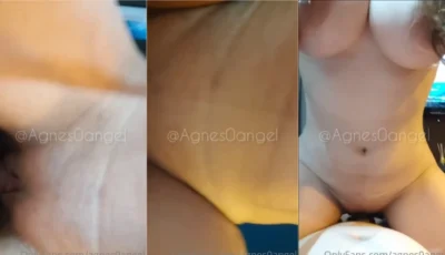 Agnes Angel video peituda gata mostrando a xoxotinha