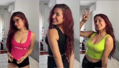 Catarina Paolino com os seios aparecendo pela primeira vez