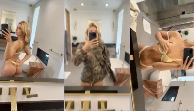 Episódio com a Lina Belfiore se exibindo de roupa intima