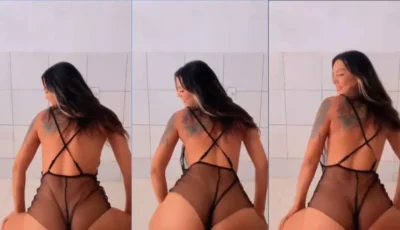 Galeguinha mostrando que tem um rebolado sexy