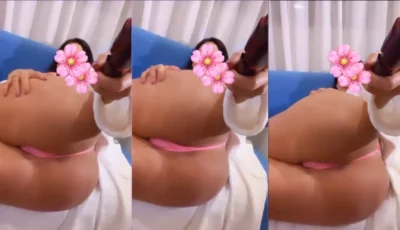 Isabela Fox gostosa de bunda grande de ladinho