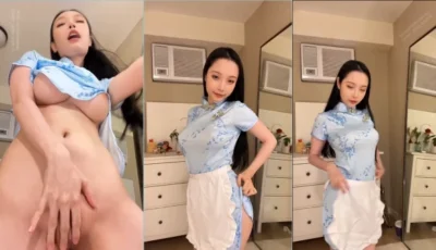 Jenny Pinky rabuda asiática mostrando rabo delícia
