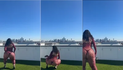 Kelly Marie cavala morena no video safado