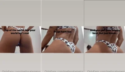 Melissa Lameira gostosa exibindo seu rebolado