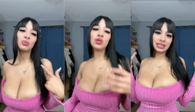 Provocante, a poxxxting quase deixa os seios vazarem
