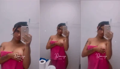 Puta novinha gostosa se filmando no banheiro