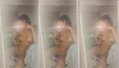Soydiias gravou video nua na frente do espelho