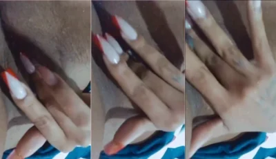 Theus Silva puta greluda tocando a xereca