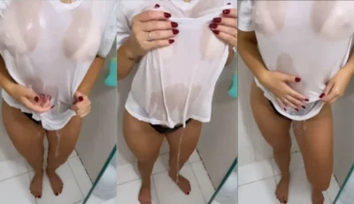 Vídeo caseiro da Nicole Bellucci no banho